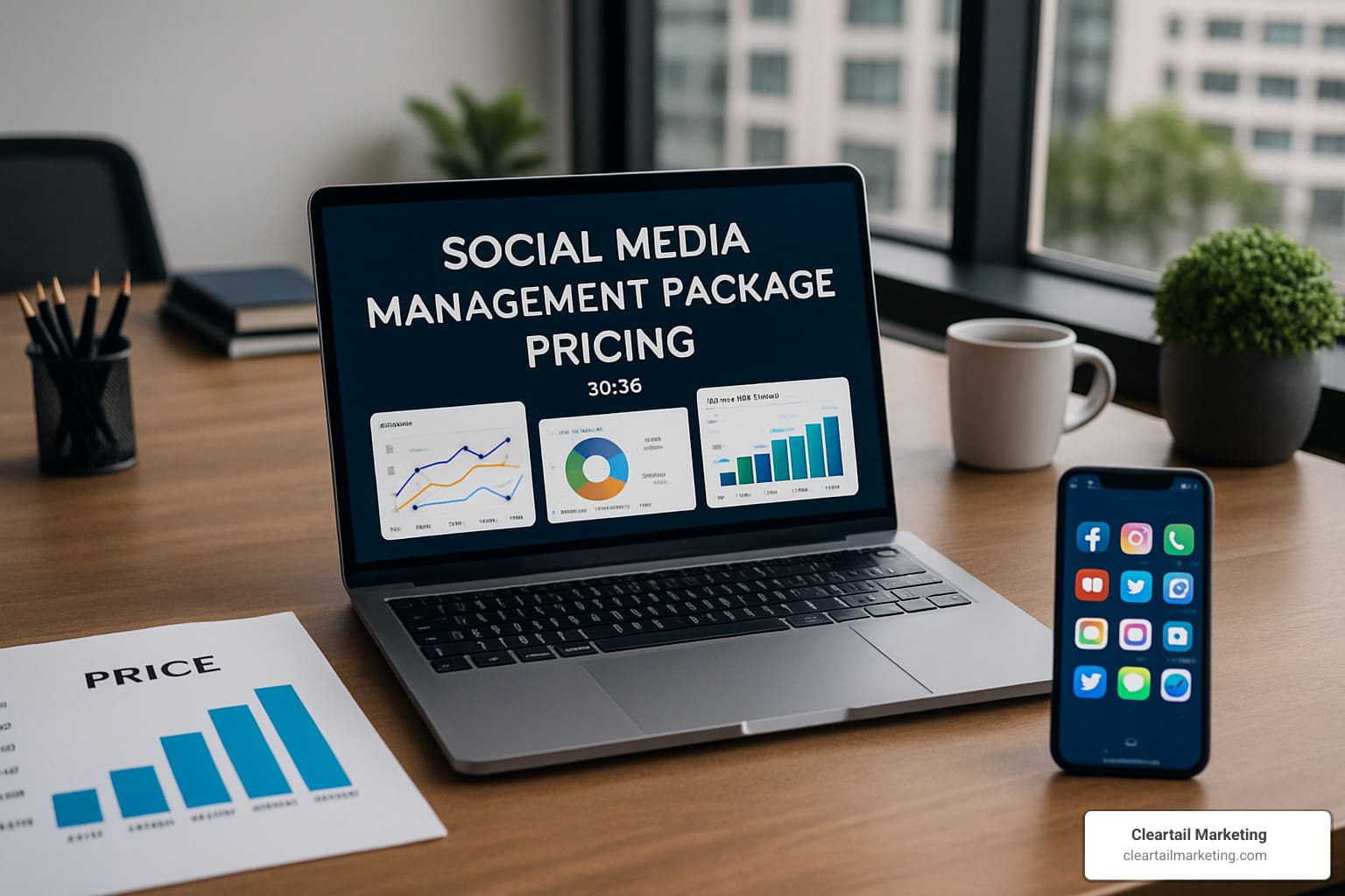 social media management package price