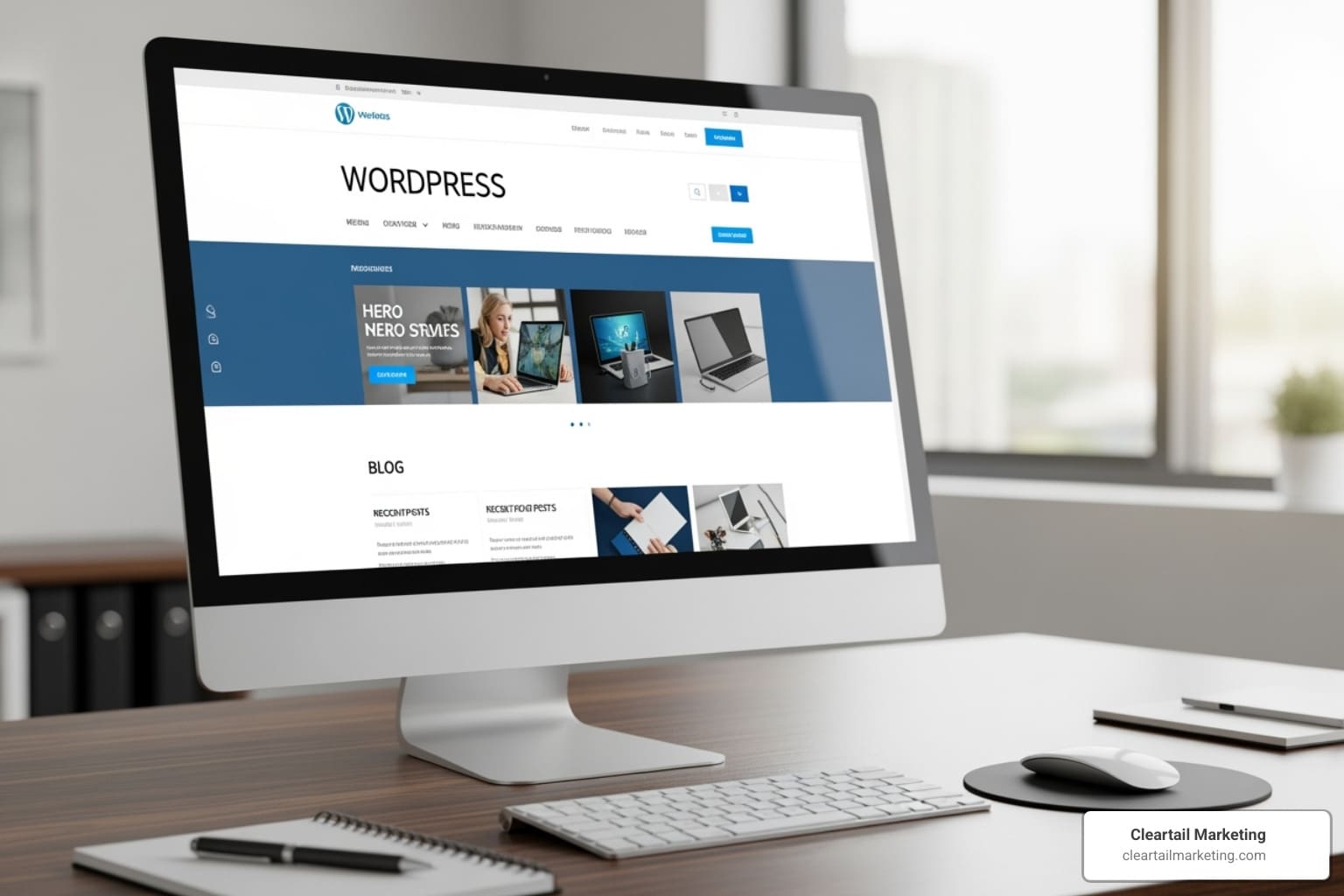 professional WordPress website